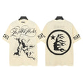 HELLSTAR The Path to Paradise Graphic T-Shirt – Cream