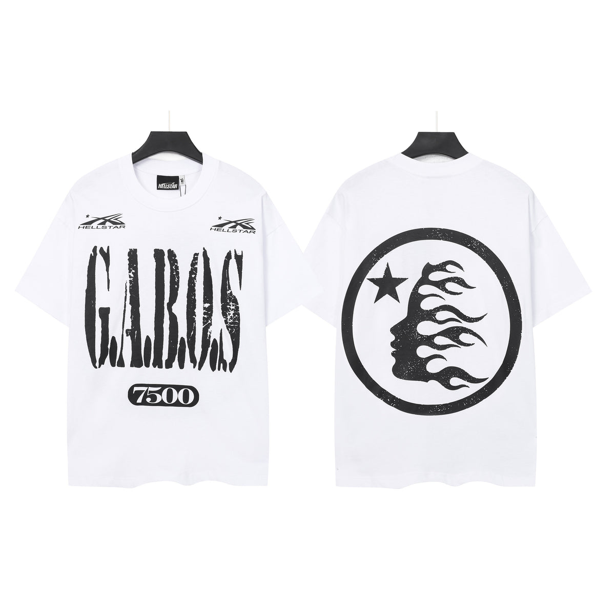 HELLSTAR GRAFFITI 7500 Graphic T-Shirt – White