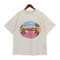 RHUDE Hotel de Gustavia Graphic T-Shirt