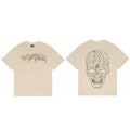 REVENGE Cracked Skull Graphic T-Shirt