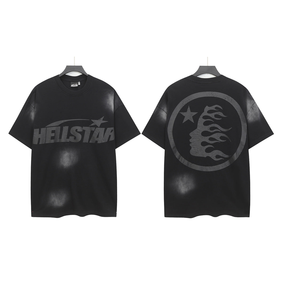 HELLSTAR Shadow Logo Oversized T-Shirt