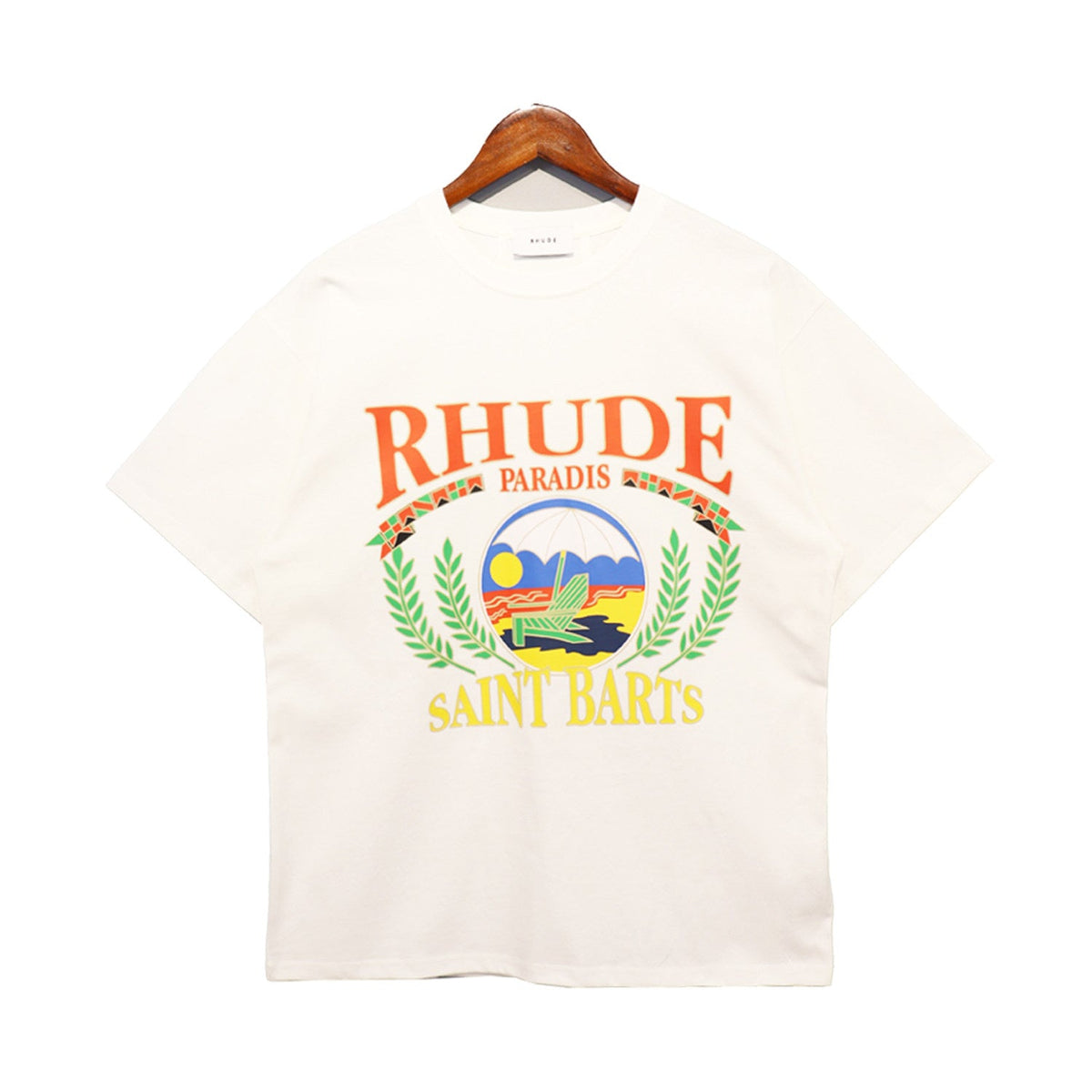 RHUDE Paradis Saint Barts Graphic T-Shirt