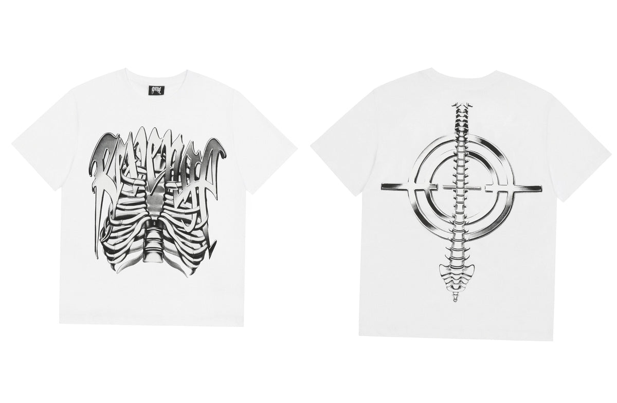 REVENGE Skeleton Target Graphic T-Shirt