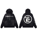 HELLSTAR Star Logo Black Hoodie