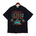 RHUDE Destination Graphic T-Shirt – Black