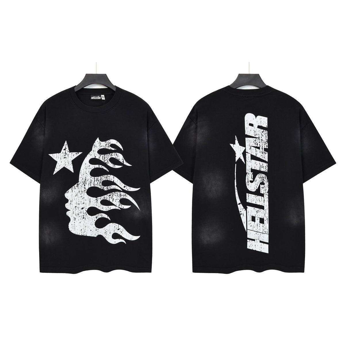HELLSTAR Star Flame T-Shirt – Black