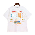 RHUDE Destination Graphic T-Shirt – White