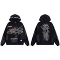 HELLSTAR Black Path to Paradise Graphic Hoodie