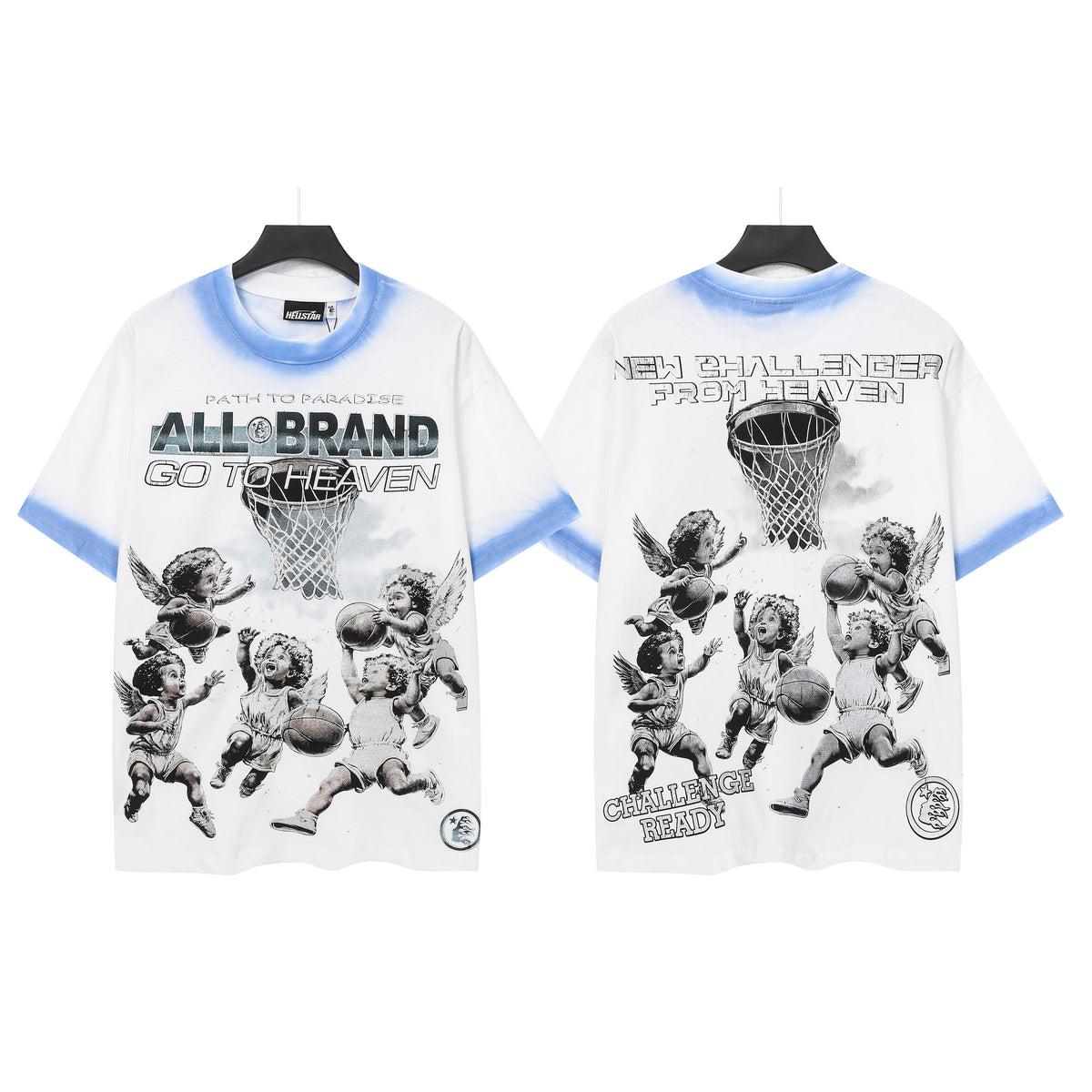 HELLSTAR All Brand Graphic T-Shirt – White