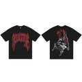 REVENGE Red Sketch Graphic T-Shirt