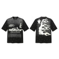 HELLSTAR Path to Paradise Star Graphic T-Shirt Black