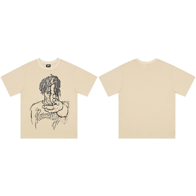 REVENGE Sketch Figure T-Shirt