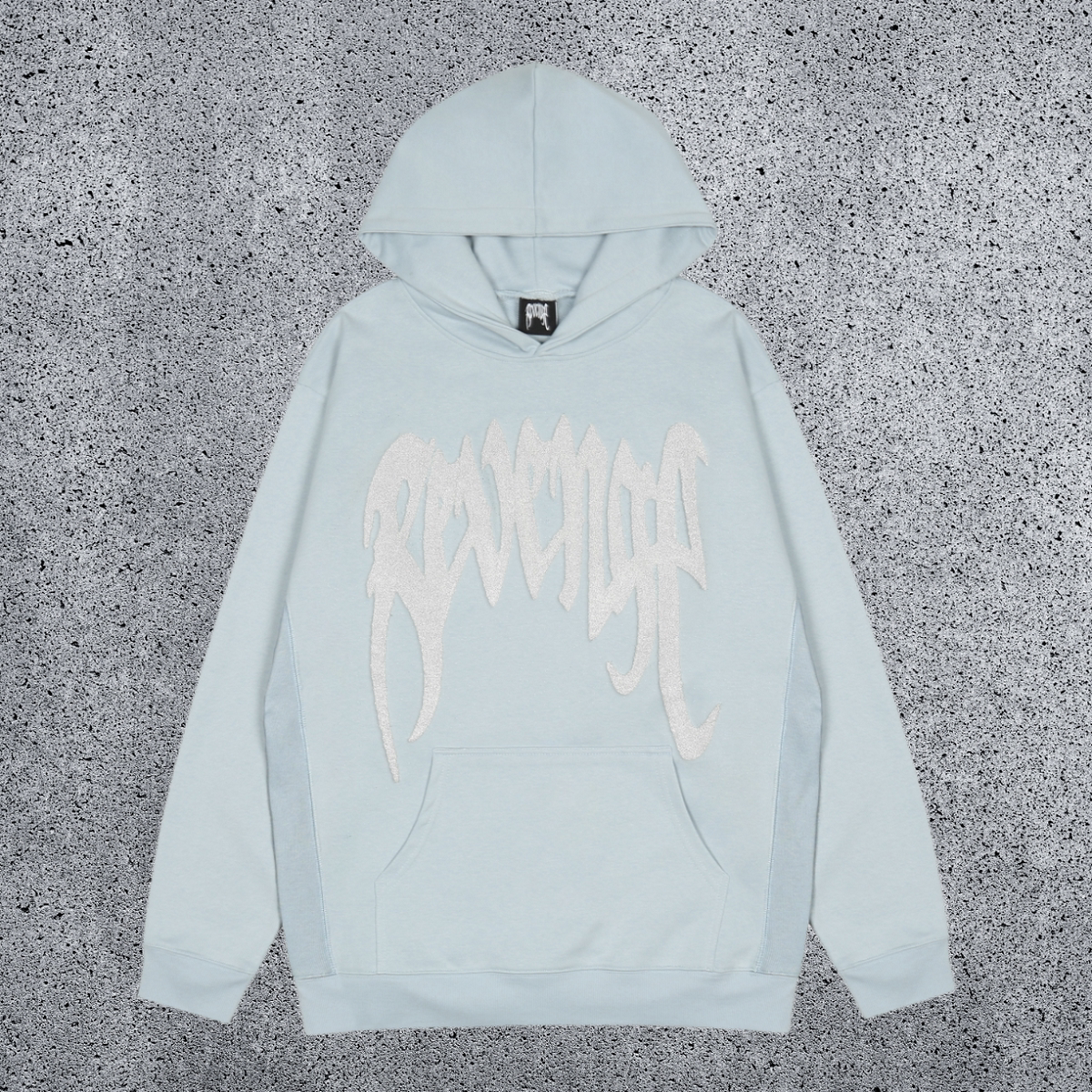 REVENGE Embroidered Logo Pullover Hoodie