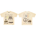 GodSpeed Military Blueprint Graphic T-Shirt