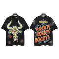 HELLSTAR Rock Bull Graphic T-Shirt