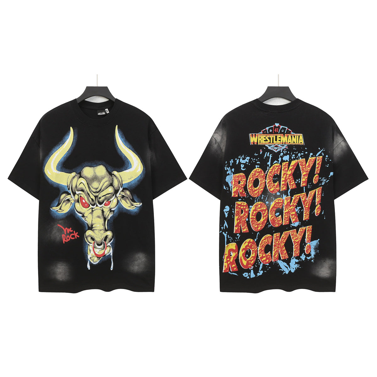HELLSTAR Rock Bull Graphic T-Shirt