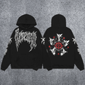 REVENGE Angel Graphic Fleece Hoodie