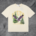 RHUDE Futuristic Eagle Graphic T-Shirt