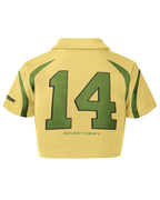 Vale Forever 007 Women's Brazil Rugby Tee Yellow