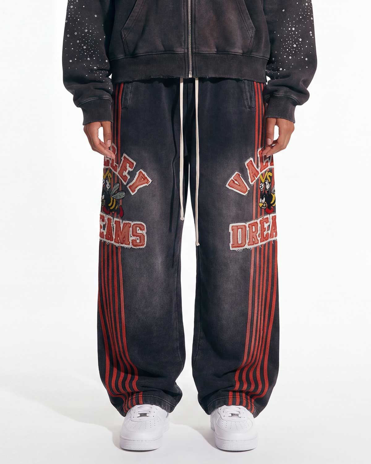Vale Forever Anthem Sweatpants Black/Red