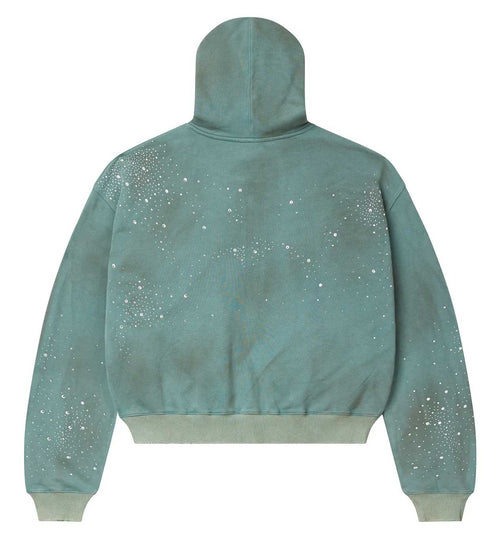 Vale Forever Bank Zip Up Hoodie Green