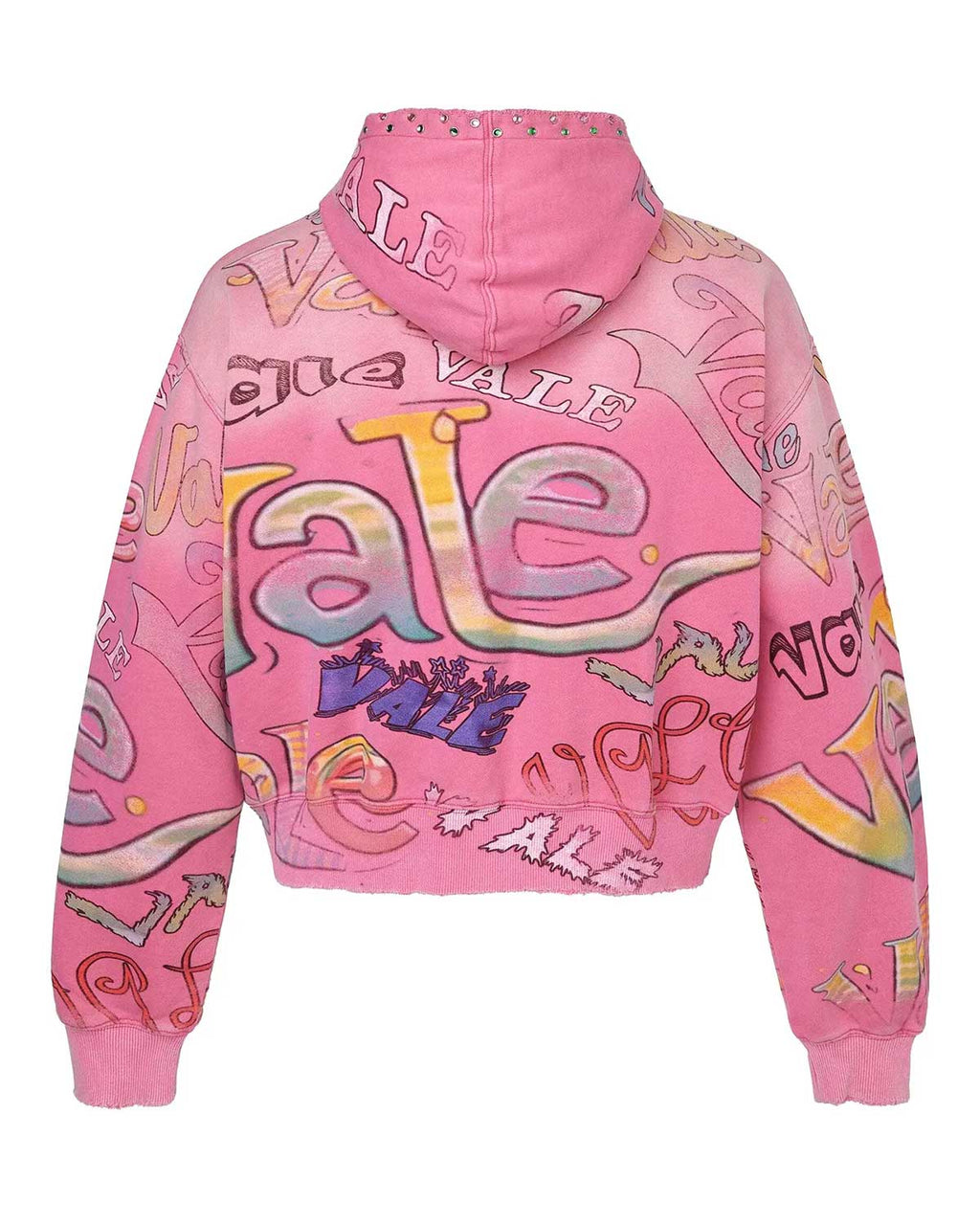 Vale Forever Bubblegum Zip Up Hoodie Pink