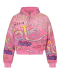 Vale Forever Bubblegum Zip Up Hoodie Pink