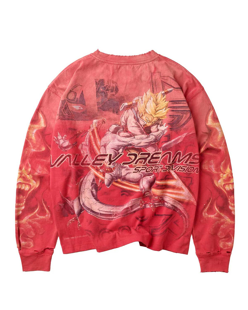 Vale Forever Budokai L/S Tee Red