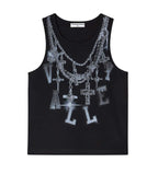 Vale Forever Chain Tank Black