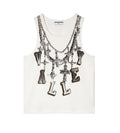Vale Forever Chain Tank White