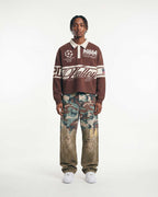 Vale Forever Chocolate Derby Rugby L/S Brown
