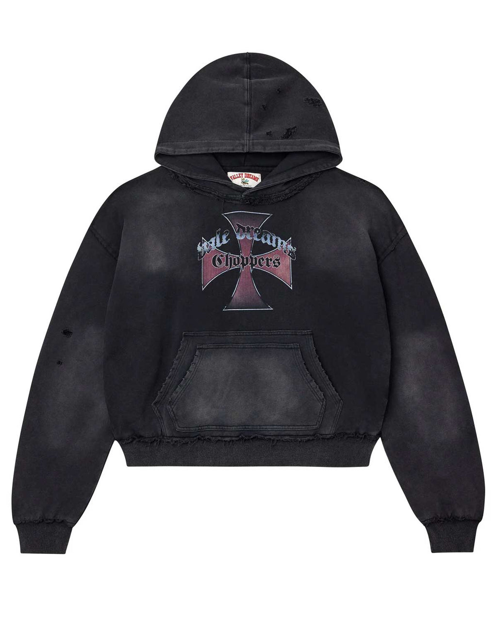 Vale Forever Chopper Pullover Hoodie Black