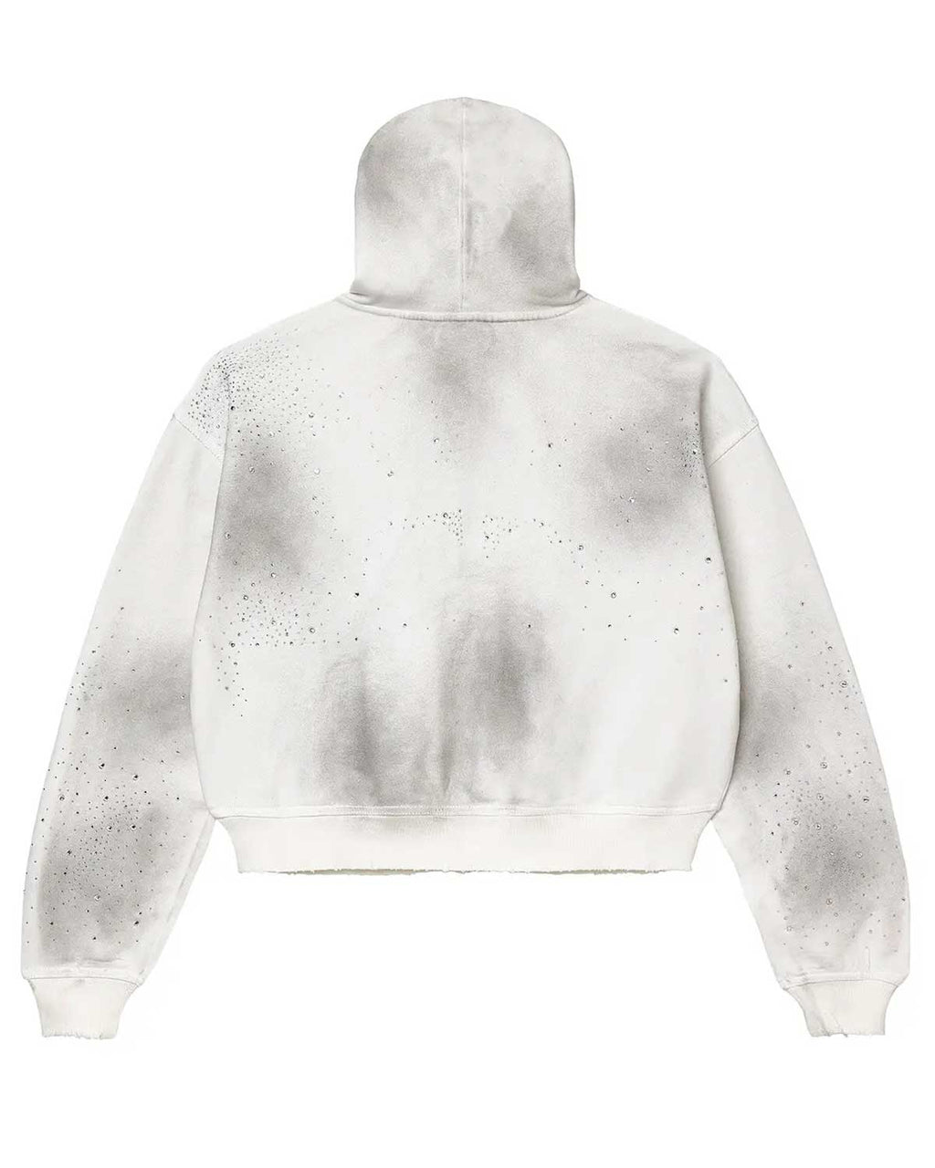 Vale Forever Classico Zip Up Hoodie White