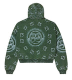 Vale Forever Flag Zip Up Hoodie Green