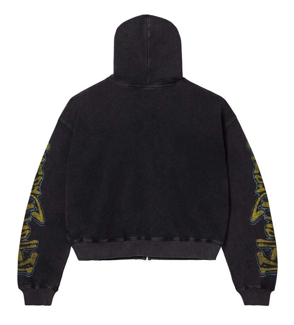 Vale Forever God's Liberty Zip Up Hoodie Black