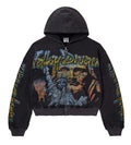 Vale Forever God's Liberty Zip Up Hoodie Black