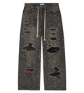 Vale Forever Iced Out Denim Pants Black