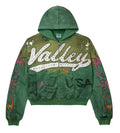 Vale Forever Inferno Zip Up Hoodie Green