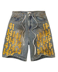 Vale Forever Lucky Charms Jorts Blue/Yellow