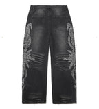 Vale Forever Mono Tsunami Denim Pants Black