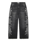 Vale Forever Mono Tsunami Denim Pants Black