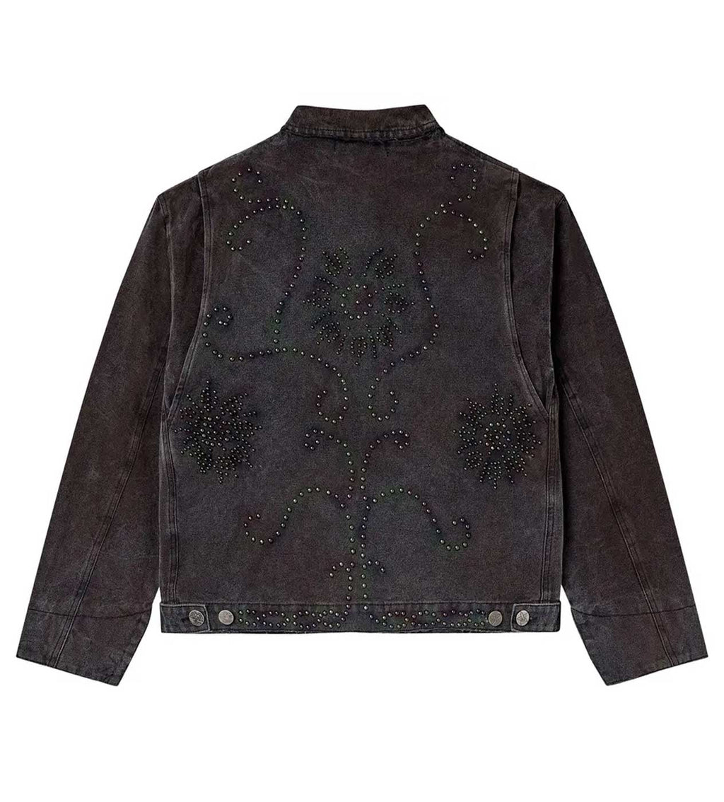 Vale Forever Paranoia Denim Work Jacket Washed Black