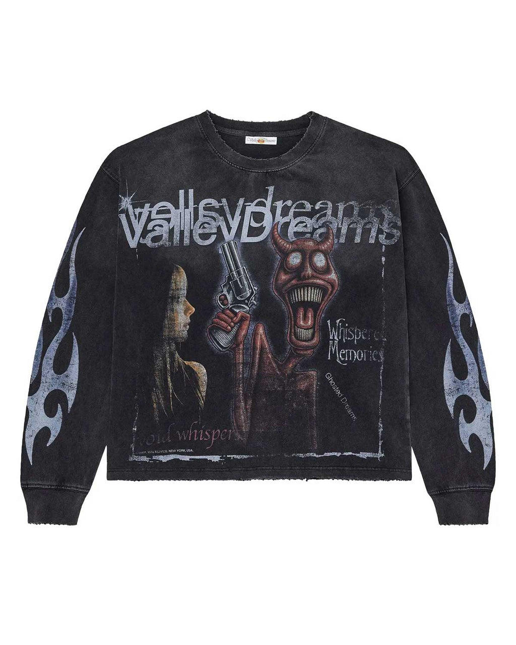 Vale Forever Psychopath L/S Tee Black