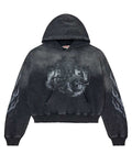 Vale Forever Serpent Mono Pullover Hoodie Black