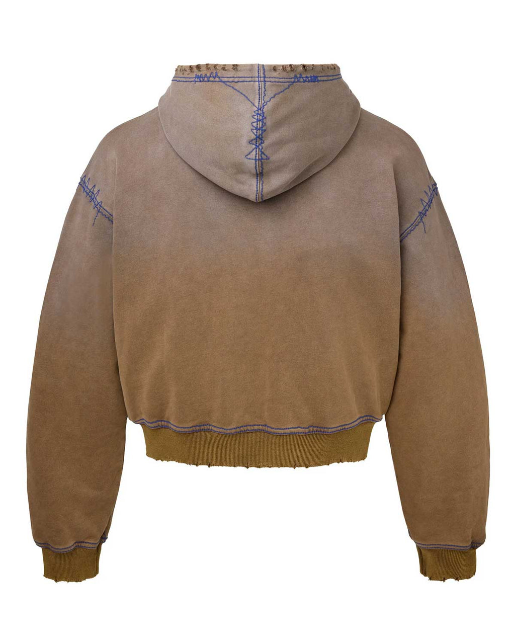 Vale Forever Sunny Zip Up Hoodie Brown