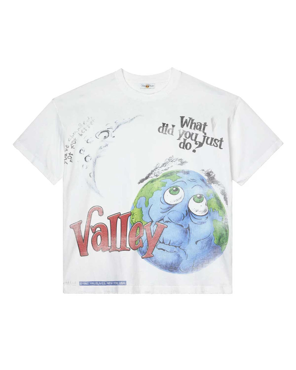 Vale Forever World Peace Tee White