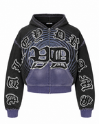 Vale Forever Hypnotiq Zip Up Hoodie Black