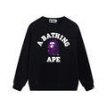 A BATHING APE Camo Ape Head Crewneck Sweatshirt