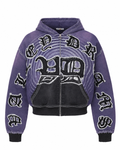 Vale Forever Hypnotiq Zip Up Hoodie Blue