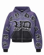Vale Forever Hypnotiq Zip Up Hoodie Blue